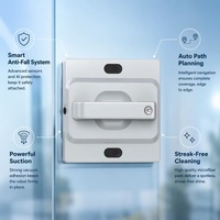 Robot Limpiacristales Automático con Función de Pulverización de Agua sin Escobillas de 5000pa, Robot Limpiador de Vidrios con Control Remoto