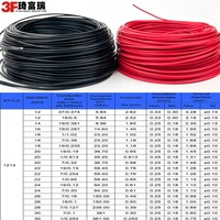 Fil de connexion industriel UL1213 isolé au PTFE, haute température 105°C, 600V, câble électrique en cuivre plaqué argent