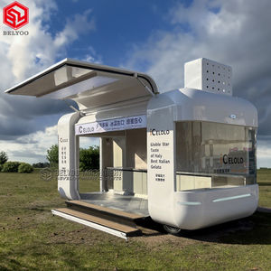 Belyoo Mobile Küche im Apple-Pod-Design, Verkaufsanhänger für Street BBQ, <span class=keywords><strong>Snacks</strong></span>, Getränke und Desserts - Product Image 3