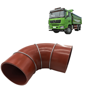 Pièces détachées de camion de haute qualité DZ95259535035 Tuyau en caoutchouc à angle droit pour Shacman - Product Image 5