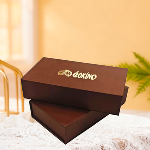 Custom logo Luxury 8pcs <strong>High</strong>-<strong>End</strong> Eco Friendly Recycled Materials Cardboard Rigid Candy <strong>Chocolate</strong> Gift Box Embossing Gold Foil - Product Image 2