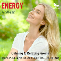 Coffret Cadeau Huiles Essentielles Relaxantes pour un Bon Sommeil et Énergie – Huiles Florales Mélangées en Roll-on pour Diffuseur d'Arômes, Massage Corporel et Soin de la Peau