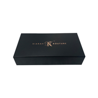 Boîtes cadeaux en papier satiné personnalisées, populaires, pour l'art, emballage en carton tissé, boîtes à cheveux roses, boîtes à perruques pliantes magnétiques de luxe