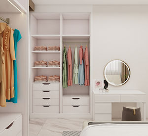 Armario Portátil de Estilo Integrado, Armario Moderno Personalizado para Dormitorio, Muebles de Dormitorio, Vestidor con Cómoda - Product Image 4