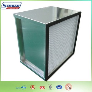 Công nghiệp sâu xếp li H13 <span class=keywords><strong>HEPA</strong></span> lớp sợi thủy tinh giấy lọc không khí cho HVAC ngành công nghiệp bệnh viện và phòng thí nghiệm - Product Image 5