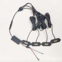 MISUN RGBW LED Rock Light Kit 4pods 6pod 8pods 12 Pods 9W por Pod Impermeable IP68 Nueva condición 12V LED Rock Light