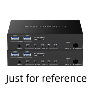 <span class=keywords><strong>ATEN</strong></span> CS1924 <span class=keywords><strong>4</strong></span>-<span class=keywords><strong>Port</strong></span> USB 3.0 4K สำหรับสวิตช์ KVMP พร้อมฮับในตัวและการแชร์เสียง มีสินค้าในสต็อก - Product Image 1