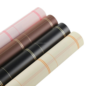 Commercio all'ingrosso di materiali floreali grande griglia ispessita negozio di fiori regalo regalo di carta da imballaggio papel coreano - Product Image 3