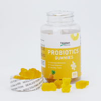 Gummies Probiotiques Prébiotiques OEM ODM OBM pour le Soutien Digestif, des Gummies Ventre Plat pour un Équilibre Abdominal