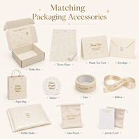 Emballages cadeaux écologiques personnalisés avec bande détachable, boîtes d'emballage pour boucles d'oreilles, colliers, bijoux, cartons personnalisés