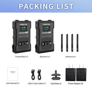 1000FT 305m 0.06 Latency Long Range Wireless Video Transmitter Receiver With Camera Accessories and HD 4K <b>Extender</b> - Product Image 6