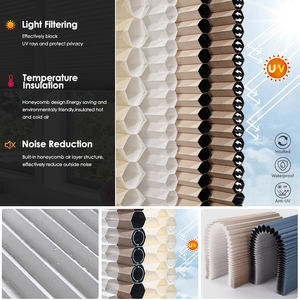 Persianas modernas de panal, control remoto inteligente, inalámbrico, persiana de panal, WiFi, control de facturas, persianas móviles motorizadas - Product Image 2