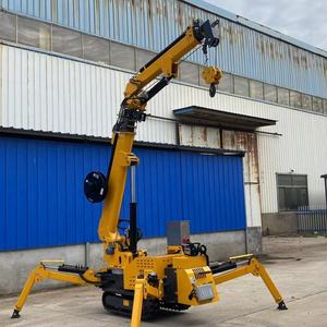 CE Mini Hydraulische Spinnekopkraan met Motor, <span class=keywords><strong>1</strong></span>,2T Capaciteit, 7m Hefhoogte - Direct van de Fabrikant, Geschikt voor Kleine Ruimtes - Product Image 6