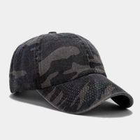 Nueva Tendencia, Gorra de Alta Calidad, 6 Paneles, Unisex, Camuflaje, Gorras de Béisbol de Algodón, Ajustables, con Visera Curva, Gorras de Béisbol
