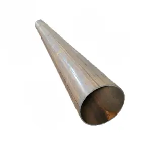 SS490 Q275 Straight seam Q235 406*5.5mm S235 S355 Q345 Q355 Welded steel pipe black round tube