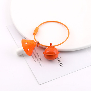 Colorful Wire Loop Mushroom Bell Pendant Diy Jewelry Accessory For Bag And Earphone Case Ornament - Product Image 5