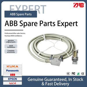 Câble de commande d'alimentation pour robot industriel ABB 3HAC2564-1 30M, compatible avec les séries <span class=keywords><strong>IRB</strong></span> 1410/<span class=keywords><strong>1600</strong></span>/2400/260, résistant à l'huile et flexible - Product Image 1
