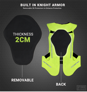Catégorie de produits Gilet gonflable de motocross avancé OEM pour veste de course de <span class=keywords><strong>moto</strong></span> avec brosses à dents soniques Airbag d'équitation - Product Image 4