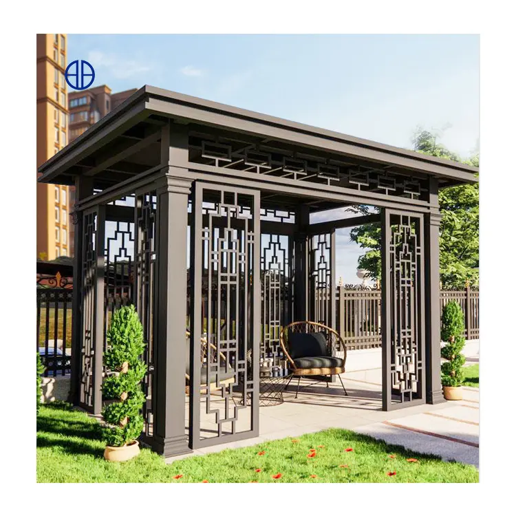 China Design Pergola Set Garten 'Pavillon' Luxus Außen terrasse Pergola