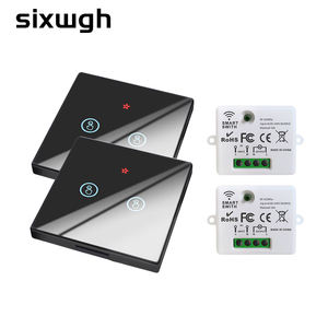 SIXWGH Factory Direct Smart Switch Wifi para <span class=keywords><strong>Apple</strong></span> HomeKit <span class=keywords><strong>Alexa</strong></span> Perfecto para House Hotel Office Lighting Voice Automation. - Product Image 1