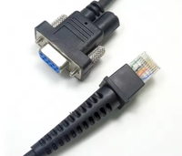3M gris RJ45 a 9pin DB9 hembra RS232 sensor serie Cable de escáner de código de barras para escáner datalogic CAB-463 CAB463