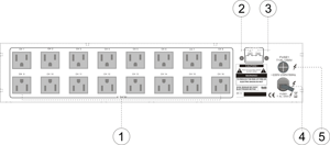16 Channel Power <strong>Sequencer</strong>, Support European, British <strong>and</strong> Chinese Power Plug - Product Image 2