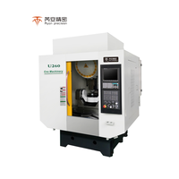 Centre d'usinage CNC 5 axes simultanés, fraiseuse verticale, contrôleur SYNTEC, haute rigidité pour pièces complexes