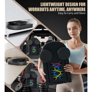 Set di Reformer per Pilates da allenamento a casa Premium con pannello per esercizi 7-in-1 con pannello per il rullo per addominali accessori per il Trainer-Pilates - Product Image 3