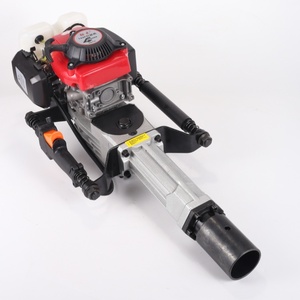 Pilote de pile à essence 2400W 68cc <span class=keywords><strong>pour</strong></span> clôture de ferme solaire et sauvetage d'urgence Machine d'empilage de tuyaux en acier portable avec connexion rapide - Product Image 3