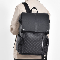Nouveau sac à dos de voyage décontracté de grande capacité pour hommes sacoche pour ordinateur portable en polyester pour l'école d'affaires unisexe