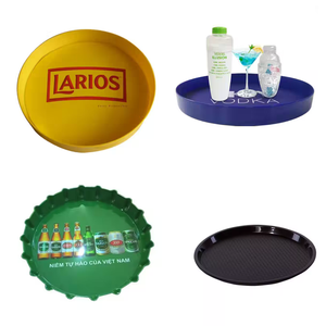 Surface antidérapante Logo personnalisé durabilité appel <span class=keywords><strong>esthétique</strong></span> plateau de barre en plastique de luxe pour Bar Restaurant - Product Image 3