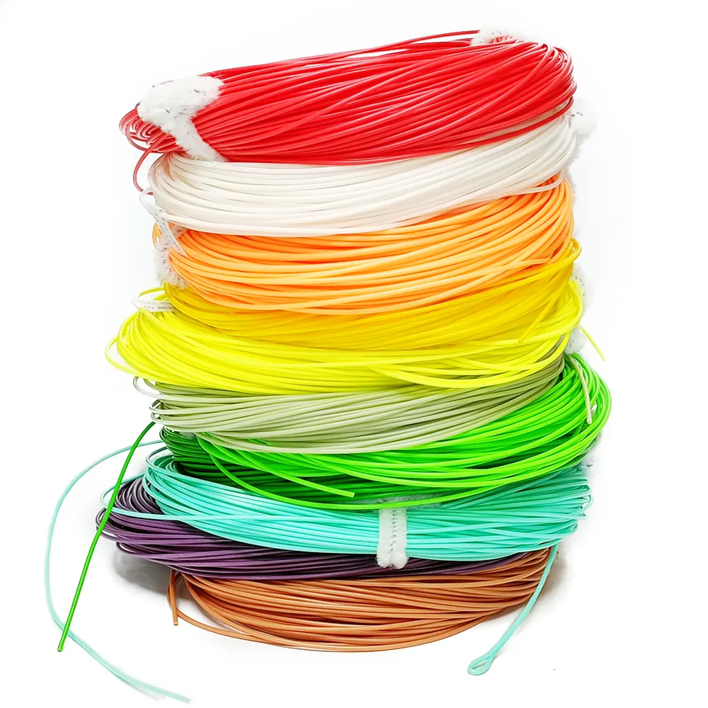 Newbility wholesale OEM customized colors Imported materials no smell 100ft best cast forward floating fly fishing line