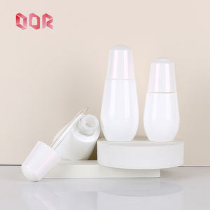 Botella de Vidrio de Lujo de 30 ml, 50 ml, 75 ml, Botellas de Aceite Esencial con Fondo Grueso Blanco, Botellas de Aceite de Oliva con Gotero - Product Image 2