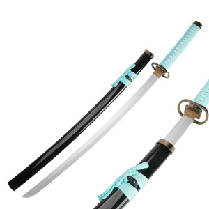 Réplica de Cuchillo de Madera <span class=keywords><strong>Kyoka</strong></span> Suigetsu Senbonzakura de la Serie Bleach, Accesorio de Cosplay con Hoja de Bambú para Exhibiciones de Manga y Actuaciones Escénicas - Product Image 4