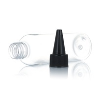 Botella de plástico transparente con gotero dispensador de yorker, botella de plástico PET transparente, 1OZ, 2OZ, 3OZ, 4OZ, 5OZ, 6, 8OZ, 9OZ, 10OZ, 16OZ