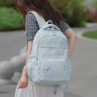 Sac à dos d'ordinateur portable unisexe en tissu Oxford, grande capacité, nouvelle version coréenne, style dessin animé, pour collégiens et lycéens