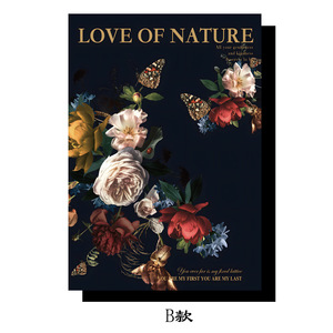 35*10cm oil painting style flower <b>wrapping</b> <b>paper</b> retro waterproof kraft <b>paper</b> colorful flower shop <b>wrapping</b> <b>paper</b> - Product Image 2