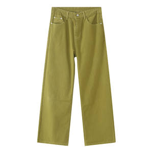 Pantaloni larghi da <span class=keywords><strong>uomo</strong></span> <span class=keywords><strong>Jeans</strong></span> da <span class=keywords><strong>uomo</strong></span> dalla vestibilità rilassata lavati <span class=keywords><strong>Jeans</strong></span> Oversize a gamba dritta all'ingrosso - Product Image 4