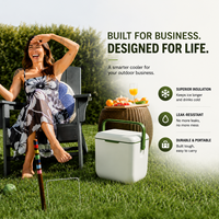 Glacière portable 8L pour pique-nique et camping, en PP isolé, personnalisable, avec poignée – Vente directe usine