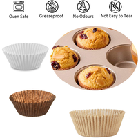 Doublures de cupcakes pour la cuisson Doublures Papier Emballages de cupcakes Tasse en vrac Cases à gâteaux Muffin Cuisson Gobelets en papier pour la cuisson des bonbons