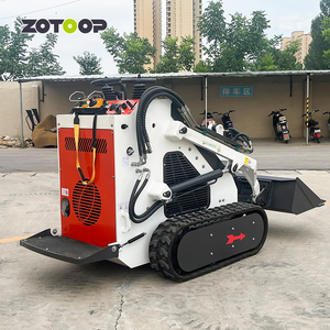 Miễn phí vận chuyển Trung Quốc theo dõi bánh xe <span class=keywords><strong>CE</strong></span>/EPA <span class=keywords><strong>Mini</strong></span> Skid chỉ đạo Bộ nạp với xô đào hầm ROTARY cày - Product Image 4