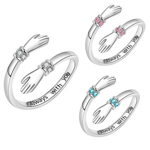 Anillo de Circonio KABA Jewelry, Abraza <span class=keywords><strong>con</strong></span> Ambas Manos, Abraza <span class=keywords><strong>con</strong></span> Amor - Product Image 5