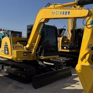 Mini-excavatrice Komatsu PC70-8 de 7 tonnes de haute qualité, d'occasion, avec moteur, boîte de vitesses - composants principaux inclus, prix avantageux - Product Image 1