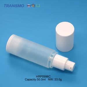 Flacon pompe sans air personnalisé 50 ml en plastique blanc pour sérum cosmétique, lotion pour soins de la peau, fabricant de flacons en plastique - Product Image 6