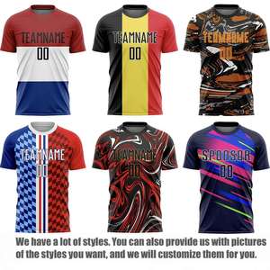 Jersey kustom kualitas tinggi untuk pria dan anak-anak kaus sepak bola pribadi dengan desain Logo pakaian sepak bola Turki Jerman - Product Image 2