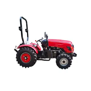 Best Price Chinese Small Wheel Farm 4X4 4 Wd 50hp Tractor Compact with Good Performance With Environmental Protection Engine