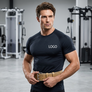 High Quality Customized Cowhide Heavy Duty Anti-Slip Weightlifting <b>Belt</b> with Buckle for Training Strong and Durable - Product Image 1