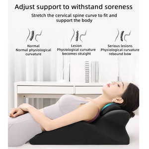<span class=keywords><strong>Coussin</strong></span> ergonomique en mousse à mémoire de forme pour le soutien corporel, idéal pour dormir sur le ventre, soulagement de la colonne cervicale, thérapie physique - Product Image 4