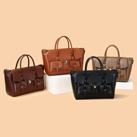 Sacs à main en cuir de luxe pour femmes, grande capacité, design personnalisé OEM, sacs fourre-tout de créateur, vente en gros
