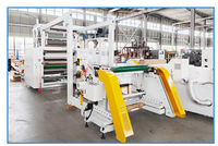 Machine de revêtement adhésif UV en silicone pour ligne de production de ruban d'étiquettes sans doublure Machine de stratification de revêtement thermofusible